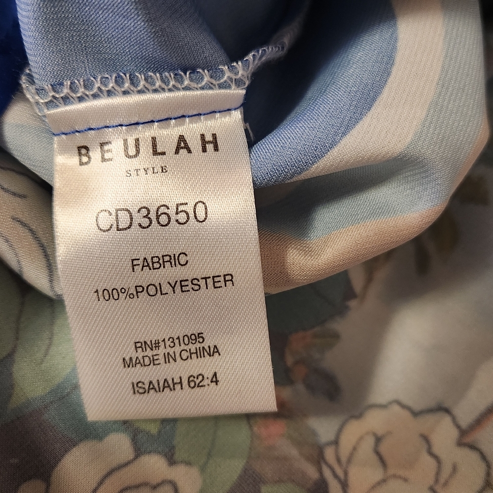 Beulah Style Scarf One Shouder Dress Small - Picture 8 of 9